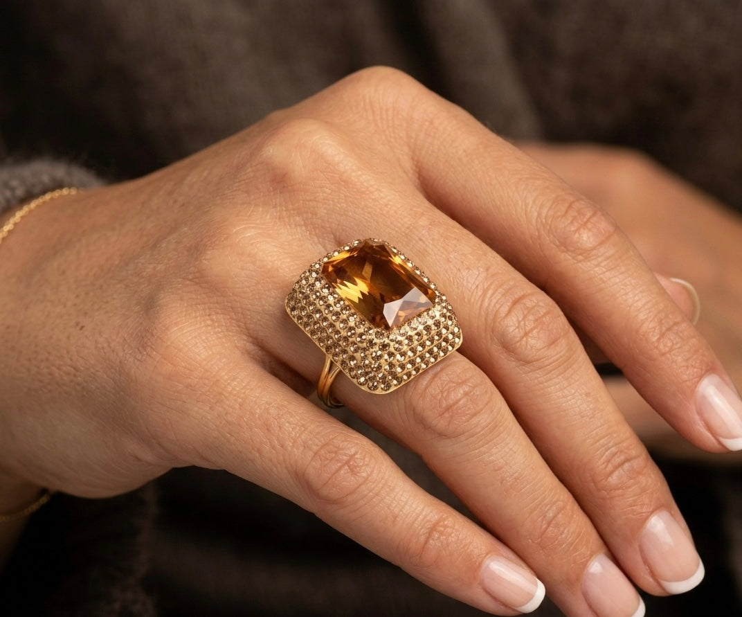 Zultanite 925 Sterling Silver Ring – Handmade, Handcrafted Silver Ring, Unique Jewelry
