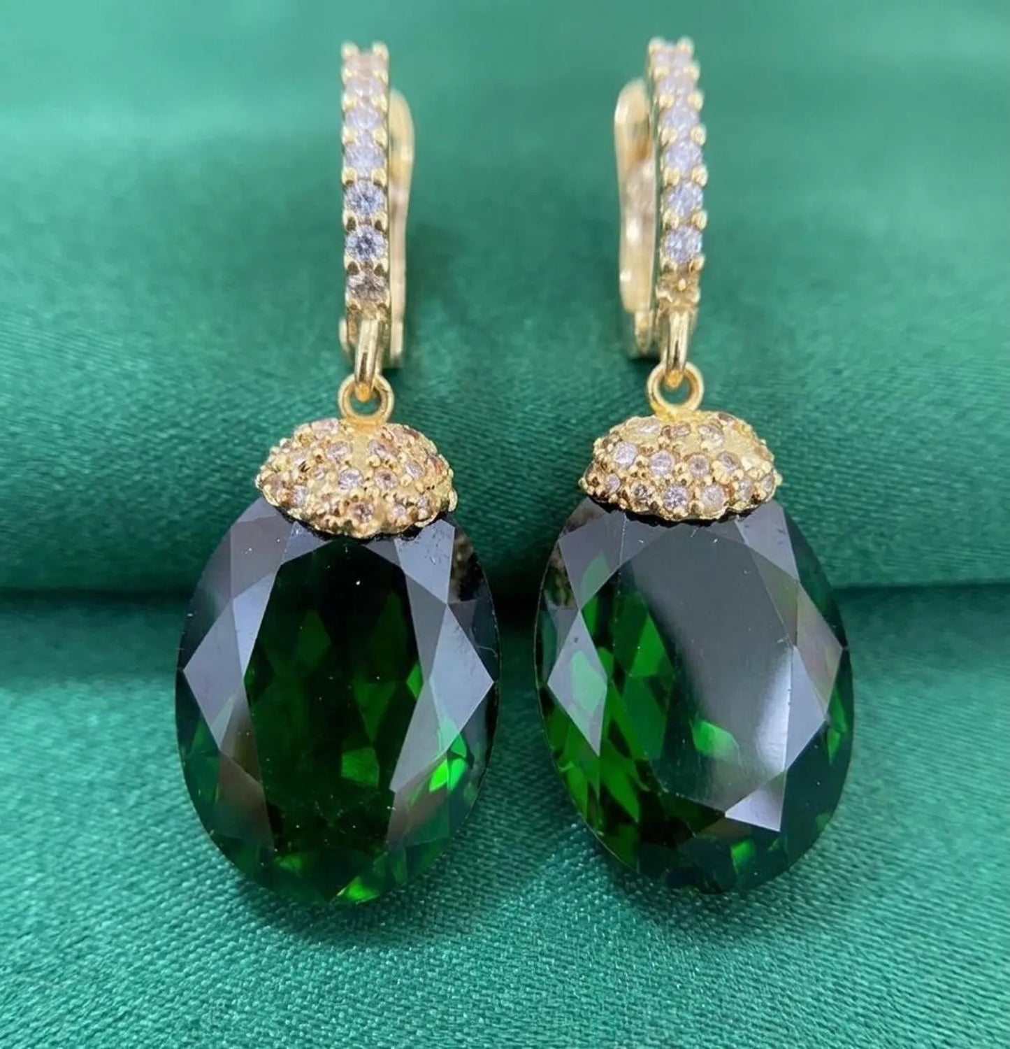 Emerald Set, Authentic Set, Handmade Set Women, Turkish Handmade Set